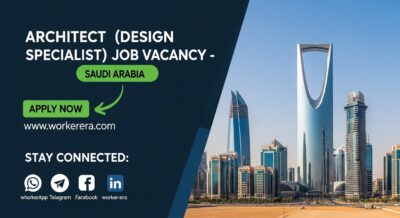 Architect (Design Specialist) Job Vacancy – Madinah, Saudi Arabia | Urgent Hiring 2026