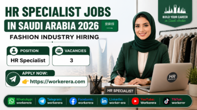 HR Specialist Jobs in Saudi Arabia 2026 | Fashion Industry Careers in Riyadh, Makkah & Jeddah | Apply Online Now