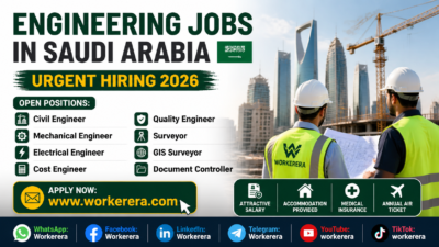 ENGINEERING JOBS IN DAMMAM & SAUDI ARABIA 🇸🇦 | URGENT HIRING 2026 | APPLY NOW