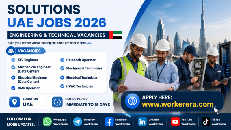 ENGIE Latest Engineering & Technical Vacancies in UAE | Apply for HVAC, Electrical, Mechanical, BMS & Data Center Jobs - UAE Jobs 2026
