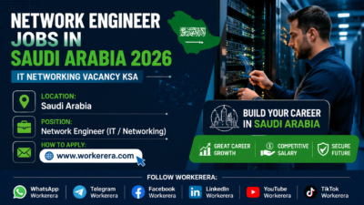 Network Engineer Jobs in Riyadh Saudi Arabia 2026 | IT Networking Vacancy KSA | Apply Now