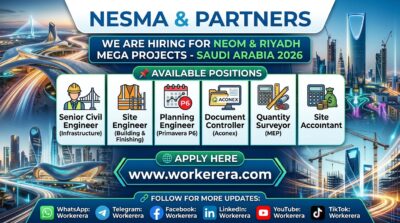 Nesma & Partners Jobs in Saudi Arabia 2026 – Latest NEOM and Riyadh Mega Project Vacancies for Engineers and Construction Professionals