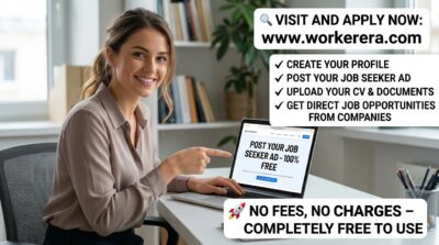 🌍 Post Your Job Seeker Ad – 100% Free