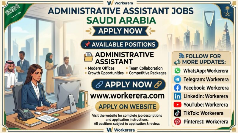 Administrative Assistant Jobs in Riyadh, Saudi Arabia 2026 – Promedic Hiring Administrative Professionals