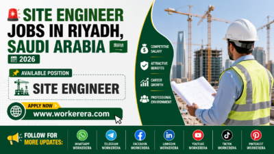 Site Engineer Jobs in Riyadh Saudi Arabia 2026 – Hospitality & Restaurant Project Vacancies