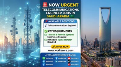 Telecommunications Engineer Jobs in Al Khobar, Saudi Arabia 2026