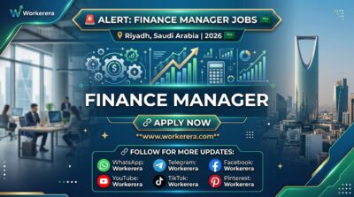 Finance Manager Jobs in Riyadh, Saudi Arabia 2026 | Apply Online