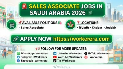 Sales Associate Jobs in Saudi Arabia 2026 | Hiring in Riyadh, Khobar & Jeddah