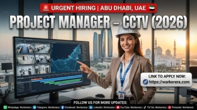 Project Manager – CCTV Jobs in Abu Dhabi, UAE 2026