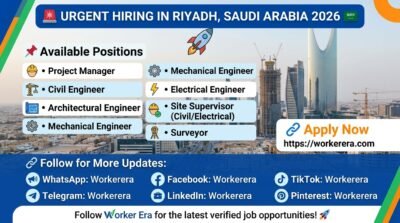 Project Management & Engineering Jobs in Riyadh, Saudi Arabia 2026 | Multiple Career Opportunities