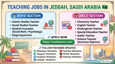 Multiple Teaching Opportunities at Dar Al Fursan Private Schools – Jeddah, Saudi Arabia