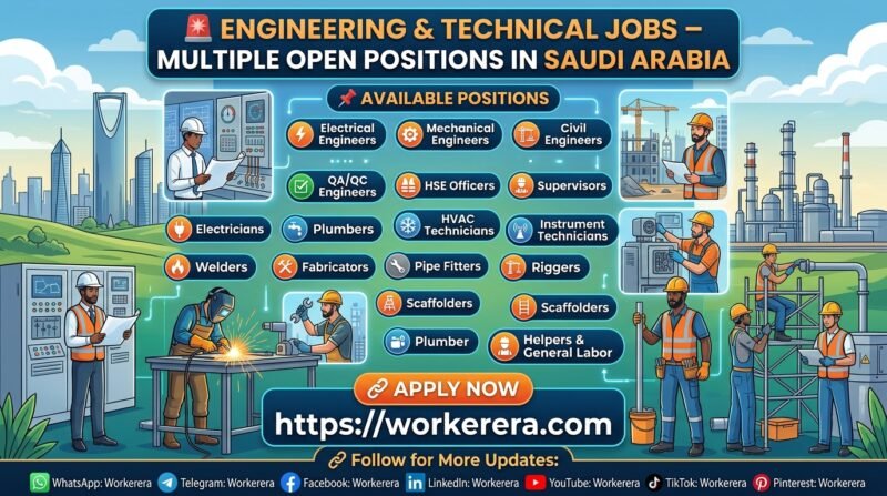 Engineering & Technical Jobs – Multiple Open Positions