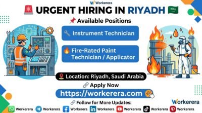 Urgent Hiring: Certified Intumescent & Fire-Rated Paint Technicians in Riyadh, Saudi Arabia