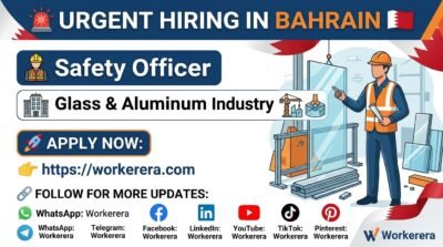Safety Officer Jobs in Bahrain | Urgent Hiring| Apply Now,