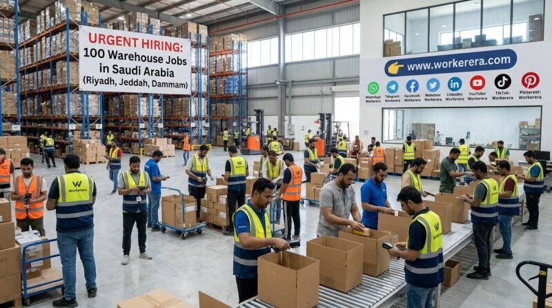 100 Warehouse Picker & Packer Jobs in Saudi Arabia (Riyadh, Jaddah & Dammam),