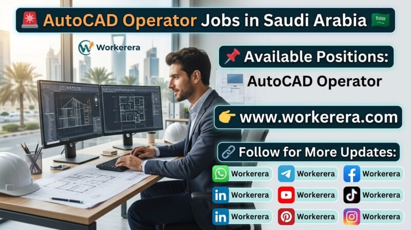 AutoCAD Operator Jobs in Saudi Arabia – Apply Now